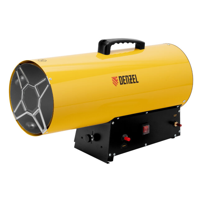 Газовая тепловая пушка GHG-50, 50 кВт, 1400 м3/ч, пропан-бутан Denzel в Челябинске