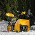 Бензиновая снегоуборочная машина SBM 610S PRO, 212 cc, электростартер, фара, обогрев Denzel в Челябинске