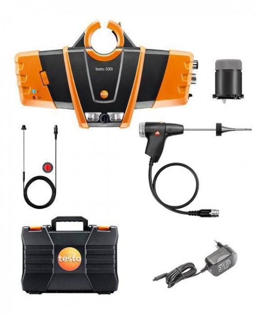 Расширенный комплект testo 330i для анализа дымовых газов в Челябинске