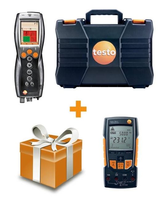 Комплект testo 330-1 LL + Мультиметр testo 760-2 с магнитным креплением в Челябинске