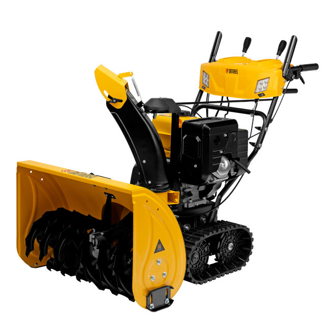 Бензиновая снегоуборочная машина SBL 711DT PRO, 420cc, гусеницы, эл.старт, блок. дифф. Denzel в Челябинске