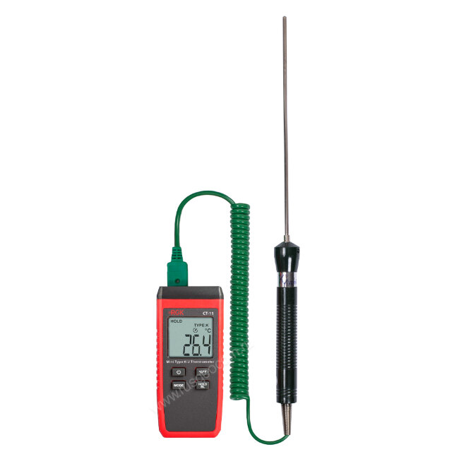 Термометр RGK CT-11 с погружным зондом температуры TR-10W в Челябинске