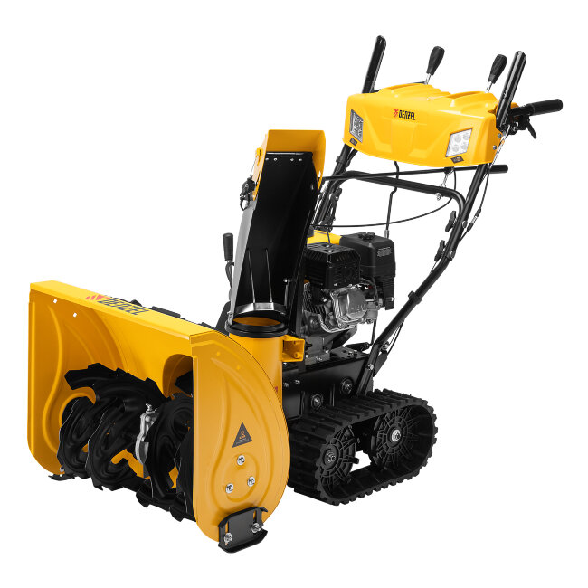 Бензиновая снегоуборочная машина SBM 610DT PRO, 212cc, гусеницы, эл.старт, блок. дифф. Denzel в Челябинске
