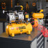 Компрессор DLS650/10 безмаслянный малошумный 650 Вт, 120 л/мин, ресивер 10 л Denzel в Челябинске
