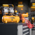 Компрессор DLS650/10 безмаслянный малошумный 650 Вт, 120 л/мин, ресивер 10 л Denzel в Челябинске