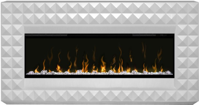 Каминокомплект Diamond (линейный) (Глубина 206 мм) с очагом Ignite XLF50 в Челябинске