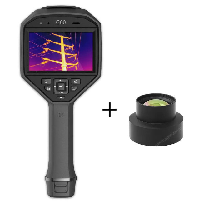 Тепловизор HIKMICRO G60 в комплекте с дополнительным объективом HM-G605-LENS + поверка в Челябинске