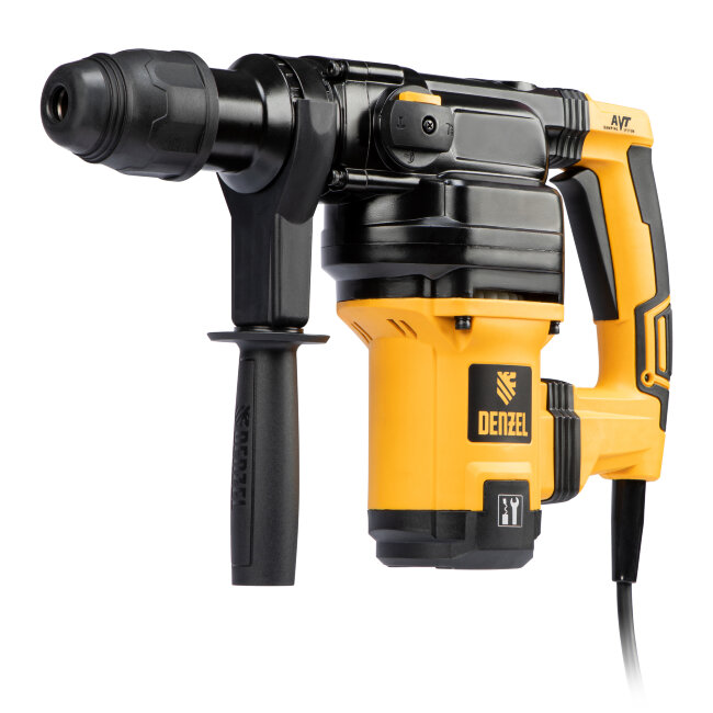 Перфоратор электрический RHV-1050-38-max, SDS-max, 1050 Вт, 10 Дж, 2 плюс 1 режим Denzel в Челябинске