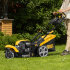 Бензиновая газонокосилка GLT-460SP-T, Trike 149 см3, 46 см, привод, панель, 60л Denzel  в Челябинске