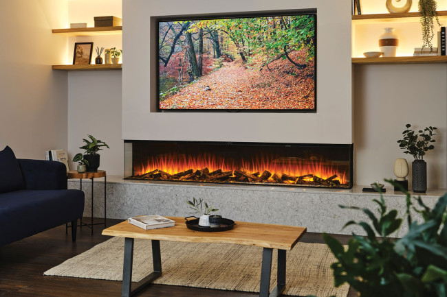 New Forest 2400 with Deluxe Real logs в Челябинске