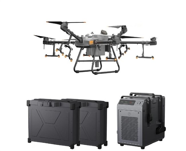 Комплект квадрокоптер DJI Agras T30 + 2 АКБ + ЗУ в Челябинске