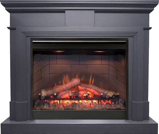 Каминокомплект Coventry Graphite Grey - Серый графит с очагом Symphony 26'' DF2608-INT в Челябинске