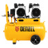 Компрессор безмасляный, малошумный DLS 2200/50, 2200 Вт, 2x1100, 50 л, 380 л/мин Denzel в Челябинске
