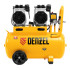 Компрессор безмасляный, малошумный DLS 2200/50, 2200 Вт, 2x1100, 50 л, 380 л/мин Denzel в Челябинске