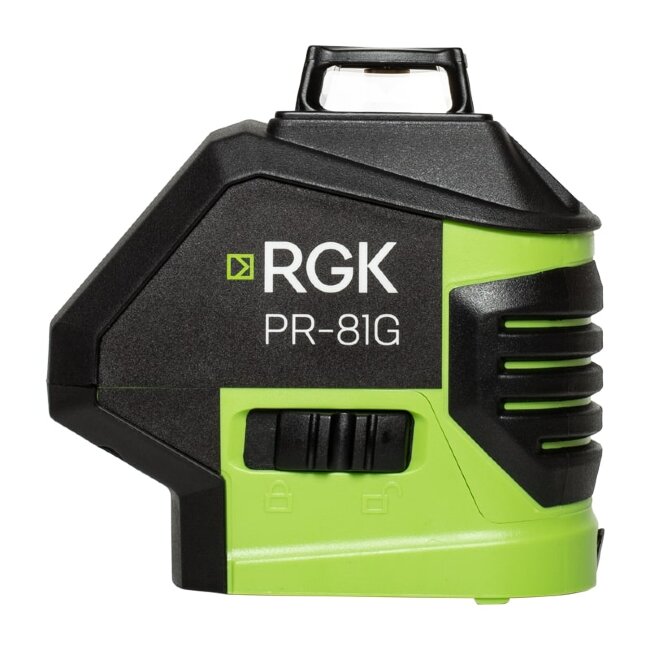 Комплект: лазерный уровень RGK PR-81G + штанга-упор в Челябинске