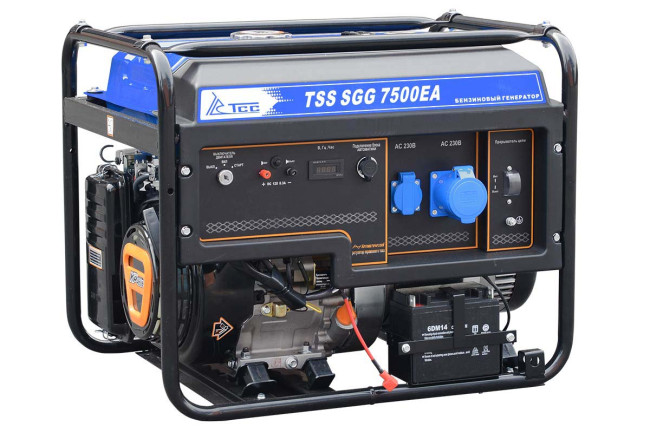 Бензогенератор 7,5 кВт TSS SGG 7500ЕA с АВР(автозапуском) в Челябинске
