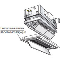 Toshiba Потолочная панель (RBC-UW1403PG(W)-E) в Челябинске