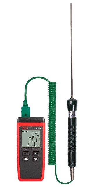 Термометр RGK CT-11 с погружным зондом температуры TR-10W в Челябинске