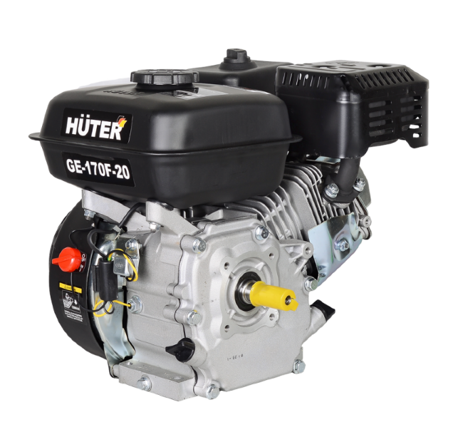 Двигатель бензиновый GE-170F-20 HUTER в Челябинске