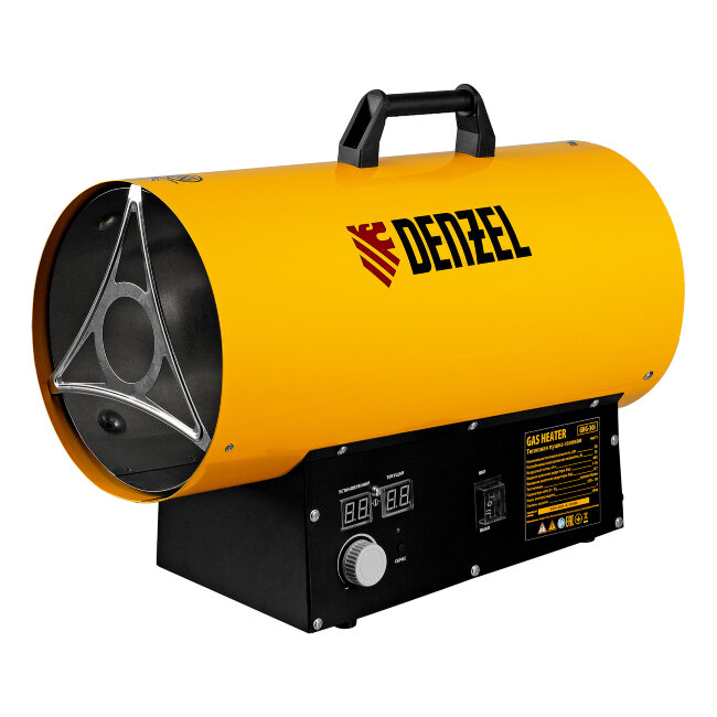 Газовая тепловая пушка GHG-30i, 30 кВт, цифровой термостат, пропан-бутан Denzel в Челябинске