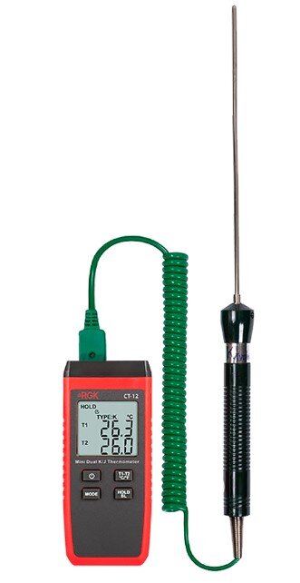 Термометр RGK CT-12 с погружным зондом температуры TR-10W в Челябинске