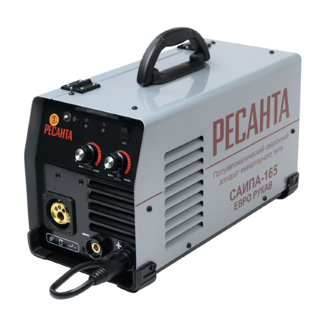 Сварочный полуавтомат Ресанта САИПА-165 Евро рукав (MIG/MAG) в Челябинске