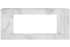 Каминокомплект Line 42 SFT White Marble (Разборный) - Белый мрамор с очагом Vision 42 LED в Челябинске