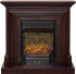 Каминокомплект Bradford - Темный дуб с очагом Majestic FX M Black RC в Челябинске