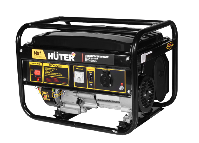 Портативный бензогенератор HUTER DY4000L в Челябинске