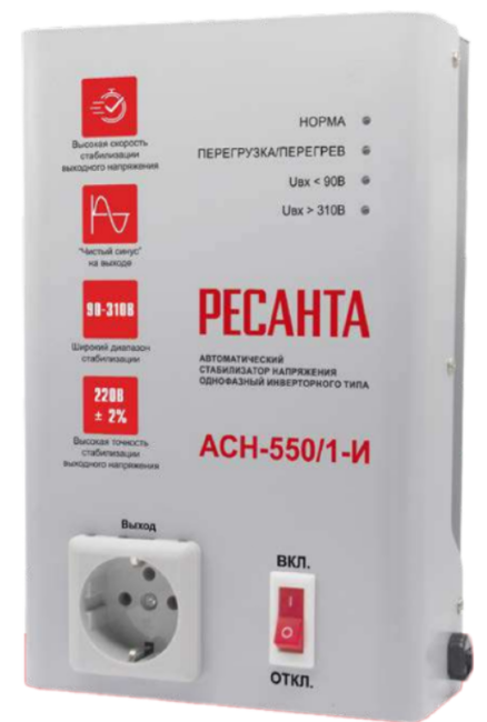 Стабилизатор АСН-550/1-И Ресанта в Челябинске