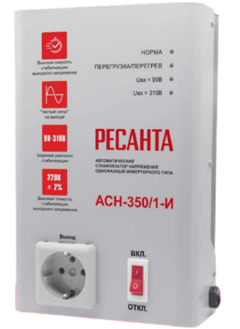Стабилизатор АСН-350/1-И Ресанта в Челябинске