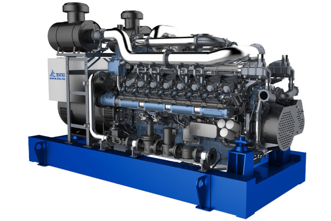 Газопоршневая установка TSS GE-1400 в Челябинске
