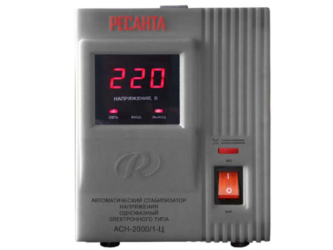 Стабилизатор напряжения РЕСАНТА АСН-2000/1-Ц в Челябинске