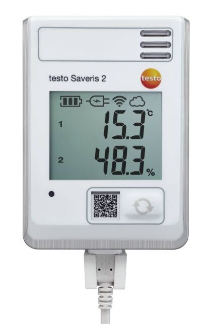 Wi-Fi логгер данных температуры и влажности Testo Saveris 2-H1 в Челябинске